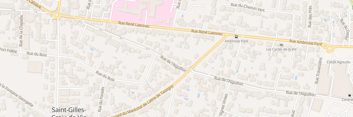 Plan du 31 Rue de l’aiguillon à Saint-Gilles-Croix-de-Vie