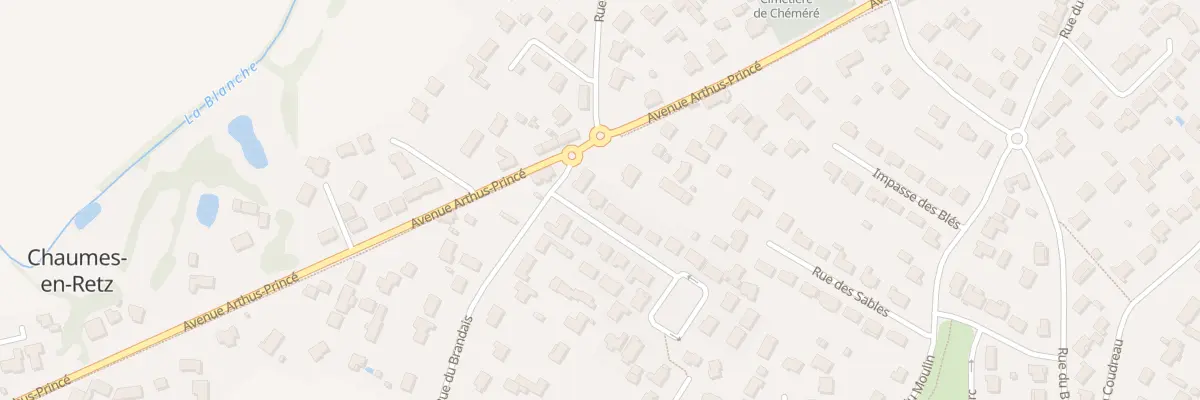 Plan du 1 Rue des Vignes d’Hivert à Chaumes-en-Retz