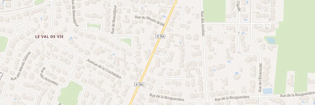 Plan du 83T Rue de nantes au Fenouiller