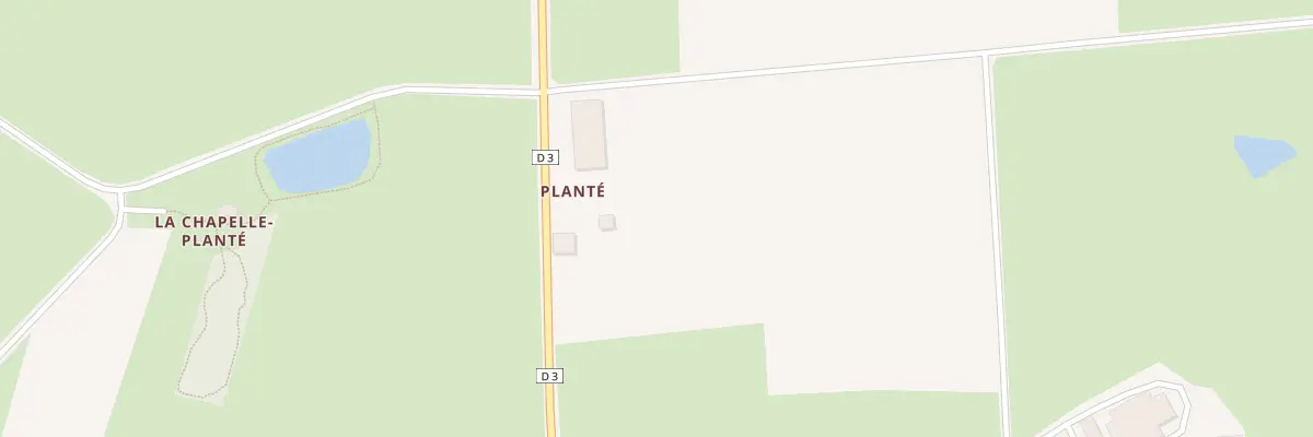 Plan du 5010 Planté à Quilly