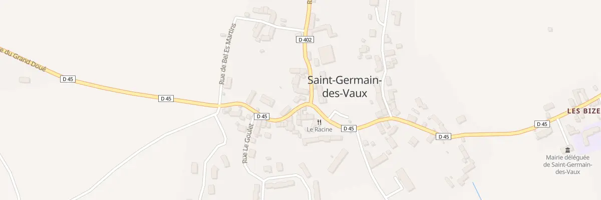 Plan du 4 Rue de Haot - Saint Germain Vx à La Hague