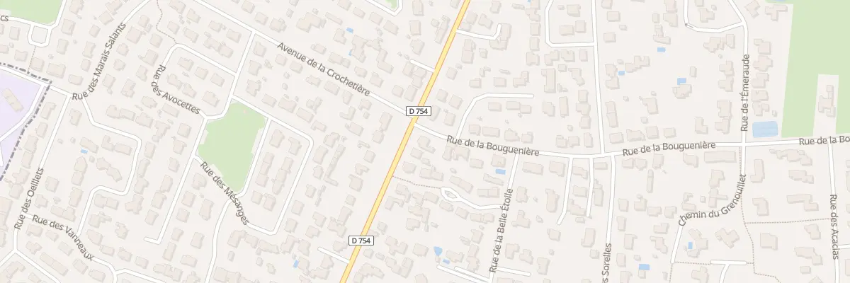 Plan du 95 Rue de nantes au Fenouiller