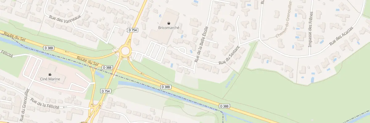 Plan du 3 Imp du Rochas au Fenouiller