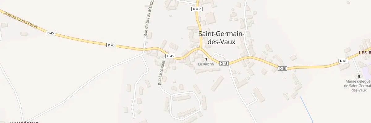Plan du 19 Rue de Haot - Saint Germain Vx à La Hague