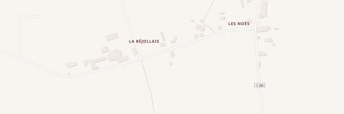 Plan du 1 Les Noës à Pleumeleuc