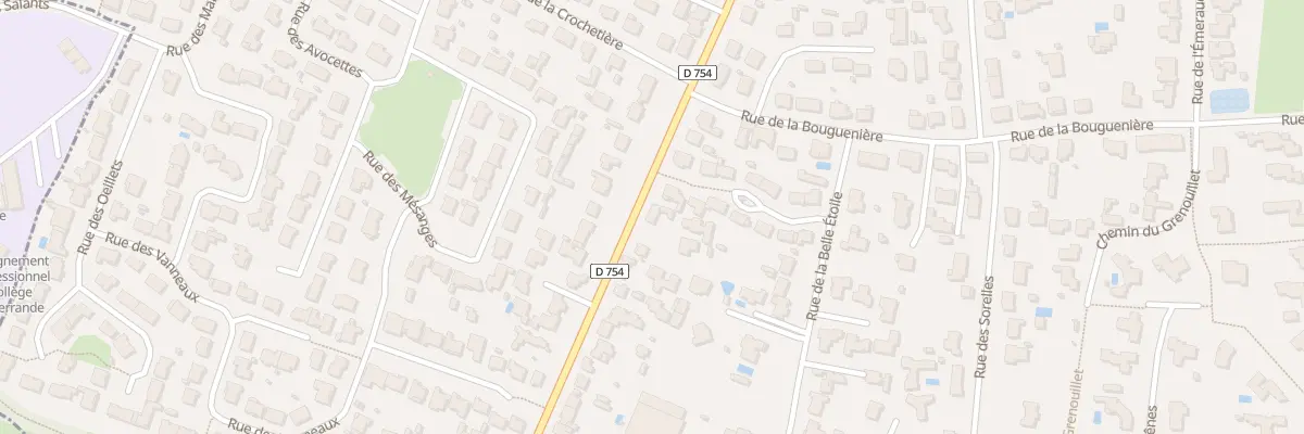 Plan du 99 Rue de nantes au Fenouiller