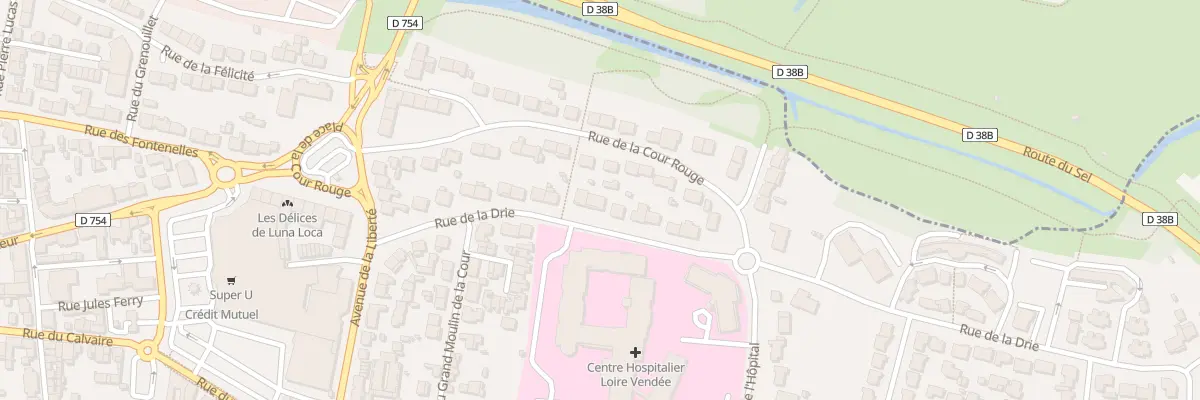 Plan du 29 Rue de la drie à Saint-Gilles-Croix-de-Vie