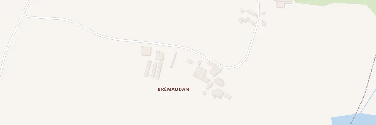 Plan du 5855 Bremaudan à Bédée