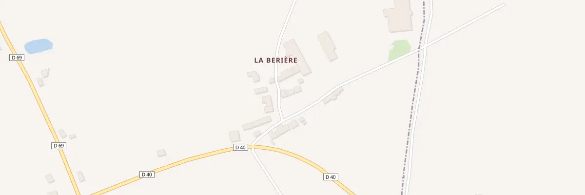 Plan du 12 La Bouhernière au Verger