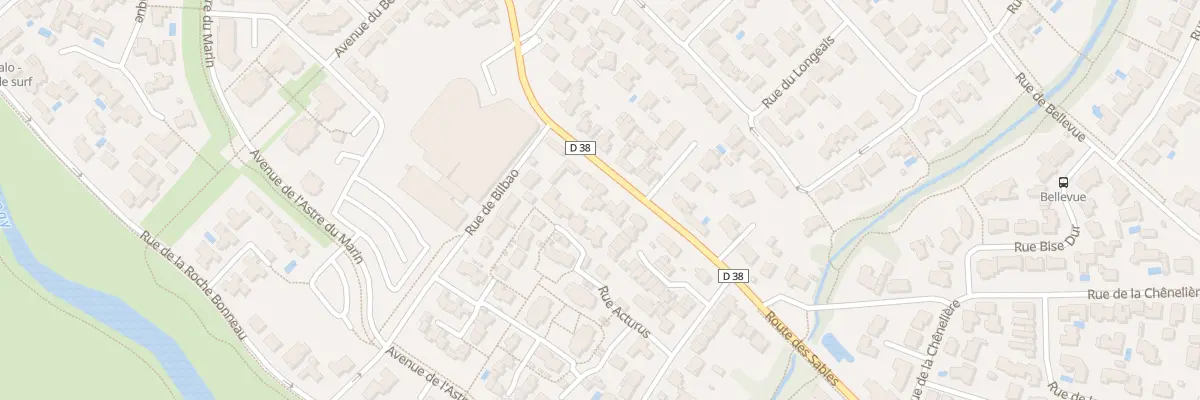 Plan du 92 Rte des Sables à Saint-Gilles-Croix-de-Vie