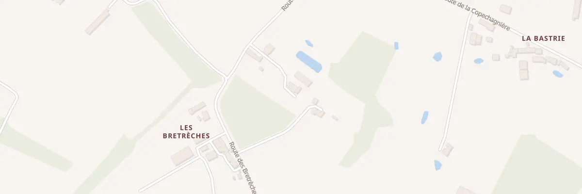 Plan du 54 Rte des Bretrèches à Sallertaine