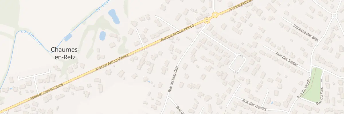 Plan du 8 Rue du Brandais à Chaumes-en-Retz
