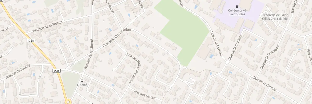 Plan du 32 Rue de la croix d’orion à Saint-Gilles-Croix-de-Vie