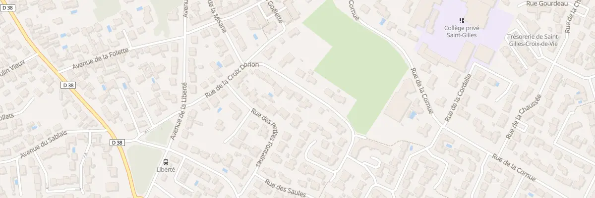 Plan du 30 Rue de la croix d’orion à Saint-Gilles-Croix-de-Vie