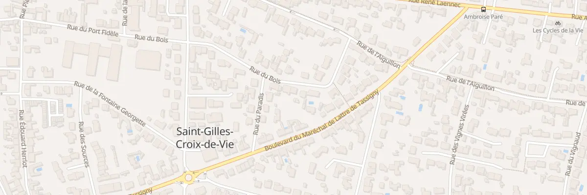 Plan du 30 Rue du bois à Saint-Gilles-Croix-de-Vie