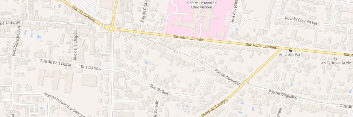Plan du 20 Rue de l’aiguillon à Saint-Gilles-Croix-de-Vie