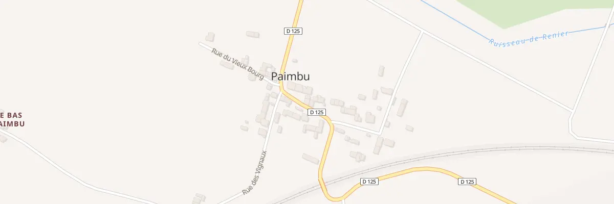 Plan du 6 Rue du Vieux Bourg - Paimbu à Massérac