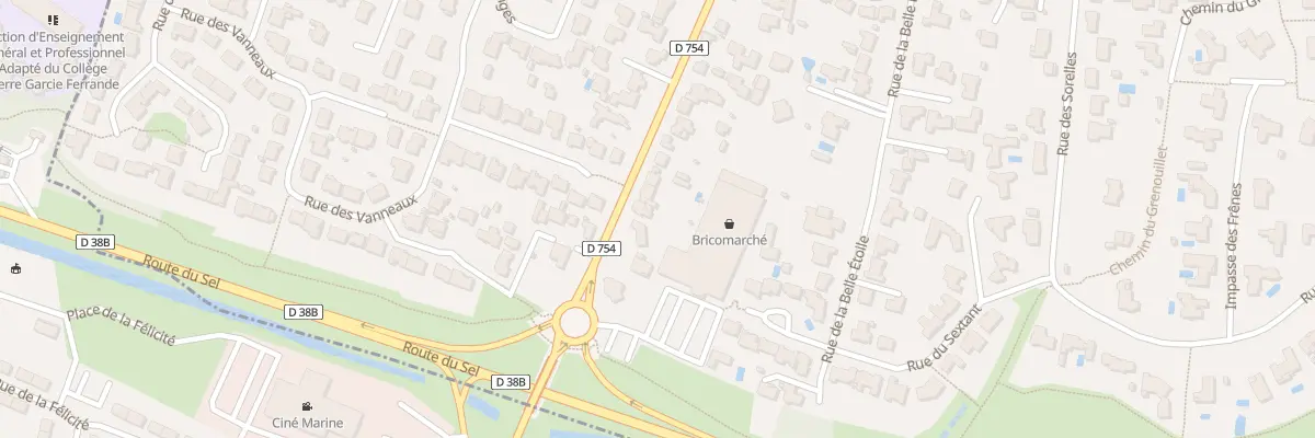 Plan du 121 Rue de nantes au Fenouiller