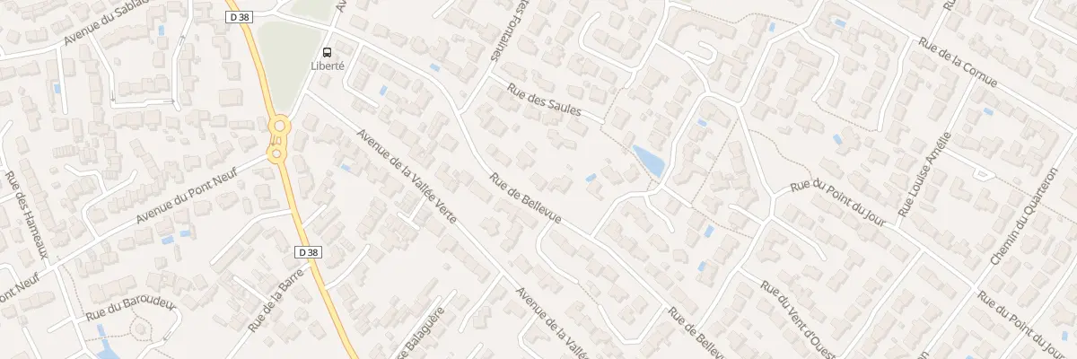 Plan du 23 Rue de bellevue à Saint-Gilles-Croix-de-Vie