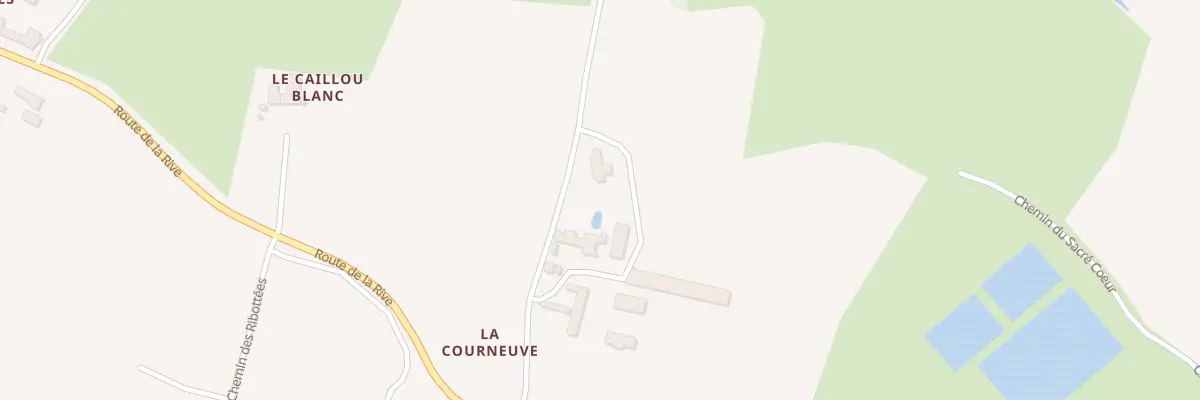 Plan du 3 La Cour Neuve à Châteauneuf