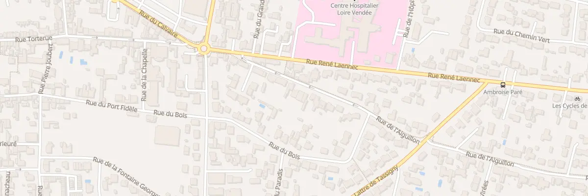 Plan du 16 Rue de l’aiguillon à Saint-Gilles-Croix-de-Vie
