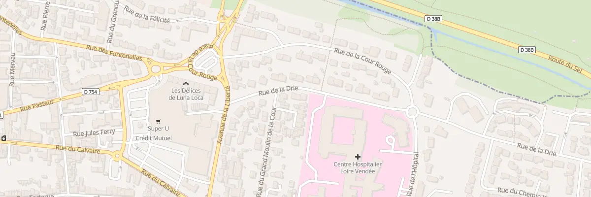 Plan du 22 Rue de la drie à Saint-Gilles-Croix-de-Vie