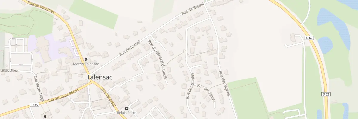 Plan du 26 Rue des Genêts à Talensac
