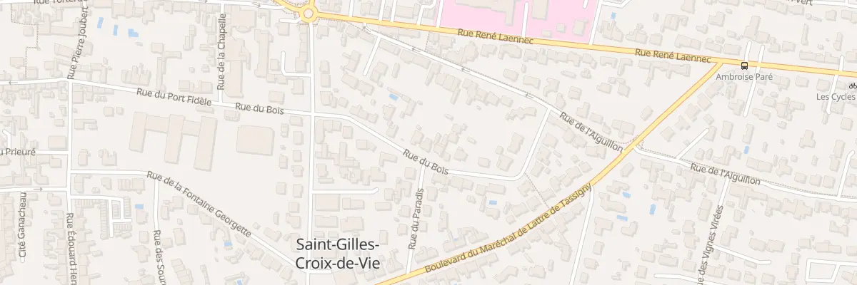 Plan du 27 Rue du bois à Saint-Gilles-Croix-de-Vie