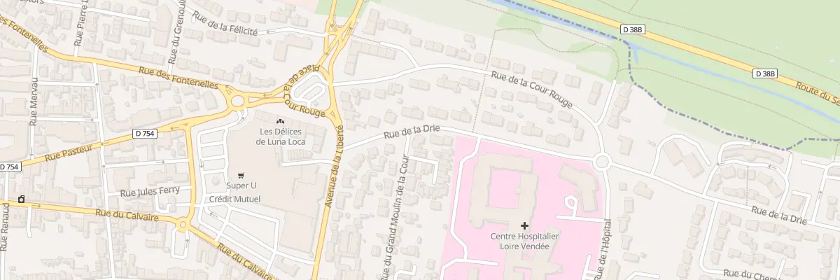 Plan du 20 Rue de la drie à Saint-Gilles-Croix-de-Vie