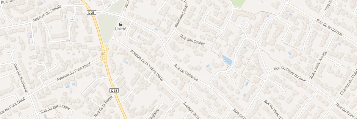 Plan du 19 Rue de bellevue à Saint-Gilles-Croix-de-Vie