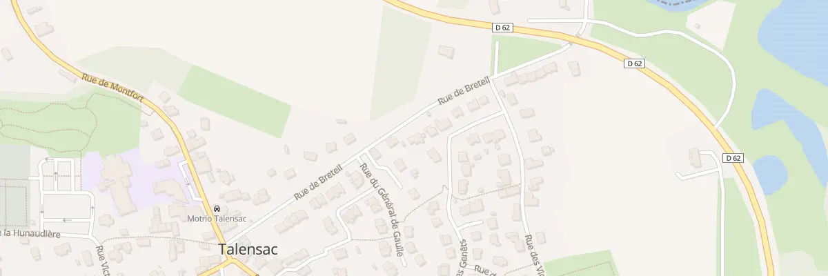 Plan du 30 Rue des Genêts à Talensac
