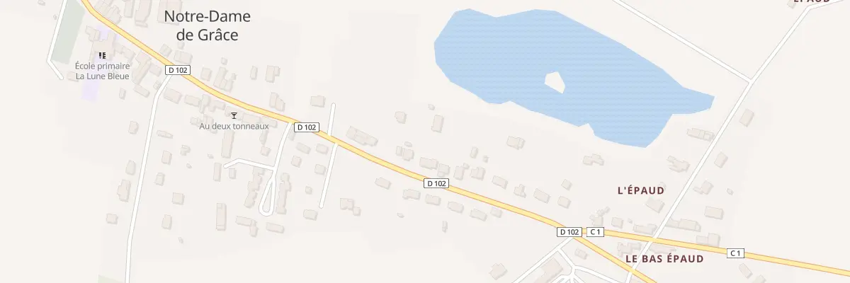 Plan du 31 Rue de la Houssais Nd de Grace à Guenrouet