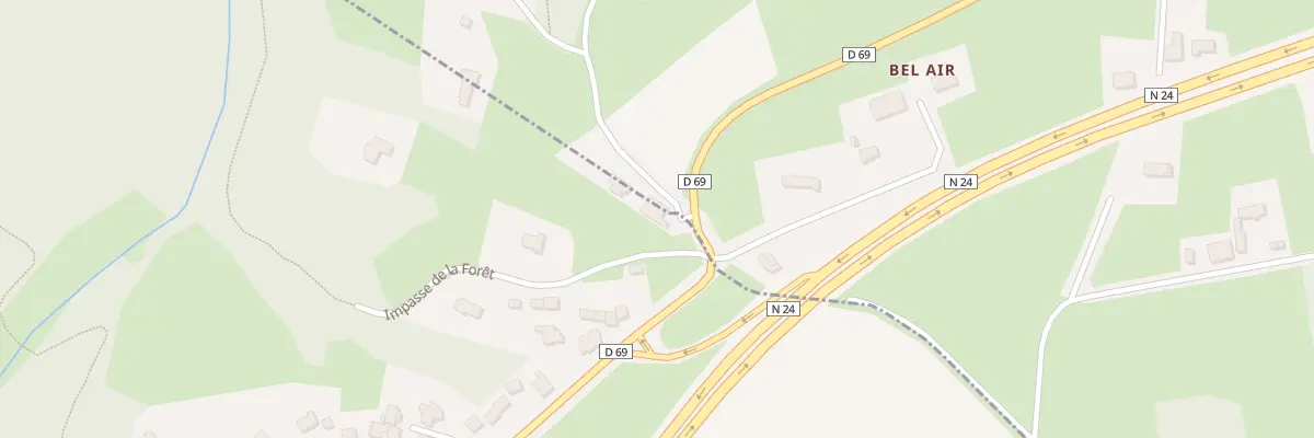 Plan du 25 Rue Claude Coutard à Bréal-sous-Montfort