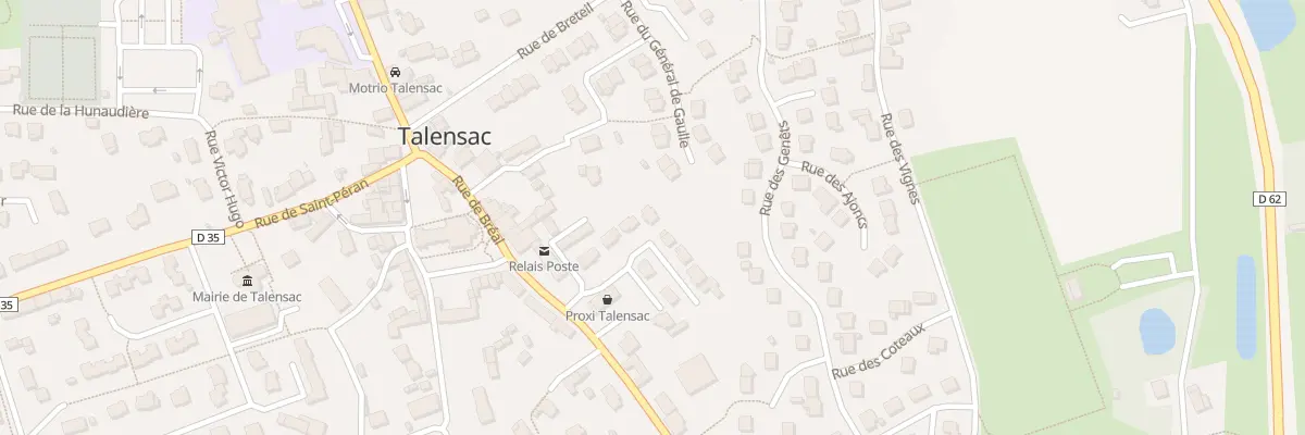 Plan du 3 Rue Jean Gouery à Talensac