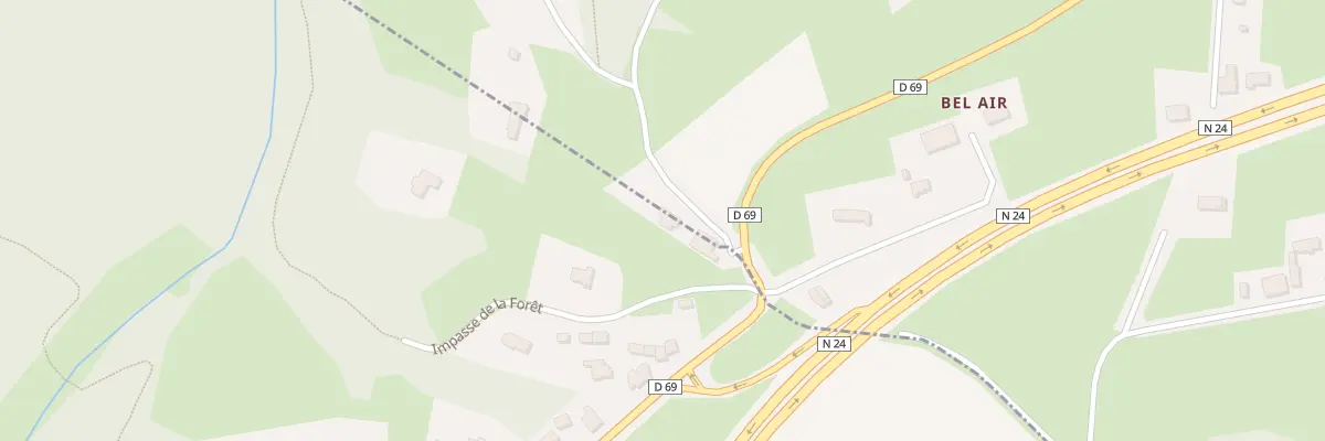 Plan du 65 Rue Claude Coutard à Saint-Thurial