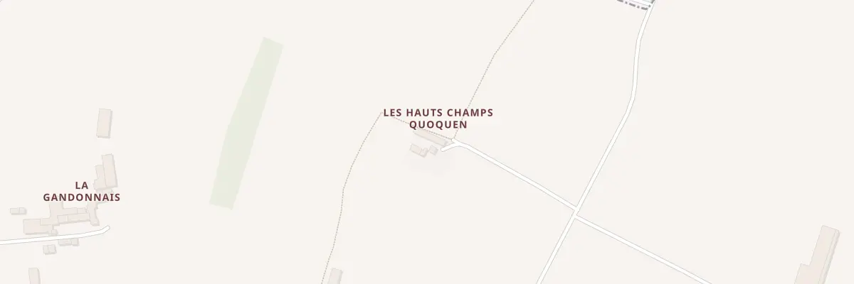 Plan du 5048 Le Champ Quoquen à Longaulnay