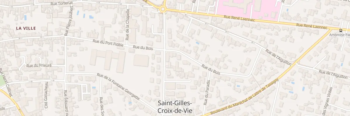 Plan du 12 Rue du bois à Saint-Gilles-Croix-de-Vie