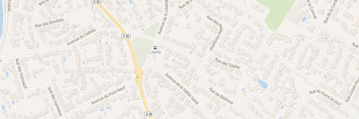 Plan du 12 Rue de bellevue à Saint-Gilles-Croix-de-Vie