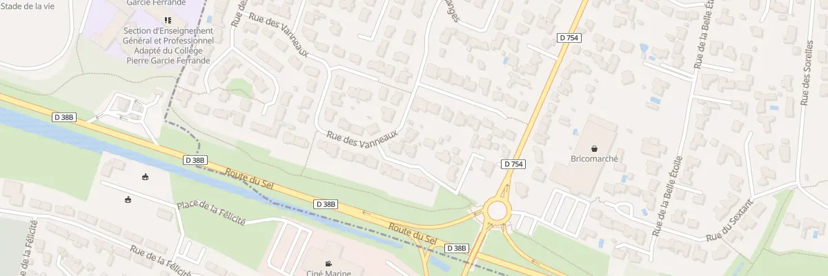 Plan du 30 Rue des vanneaux au Fenouiller