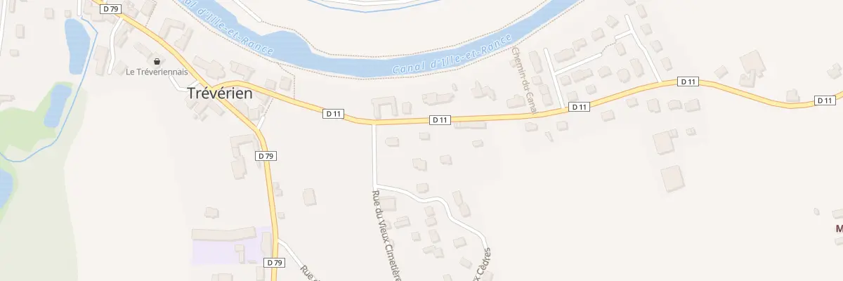 Plan du 6 Rue Docmaël à Trévérien