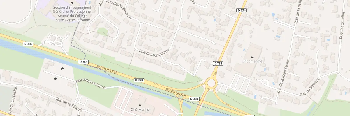 Plan du 1 Imp des Cols Verts au Fenouiller