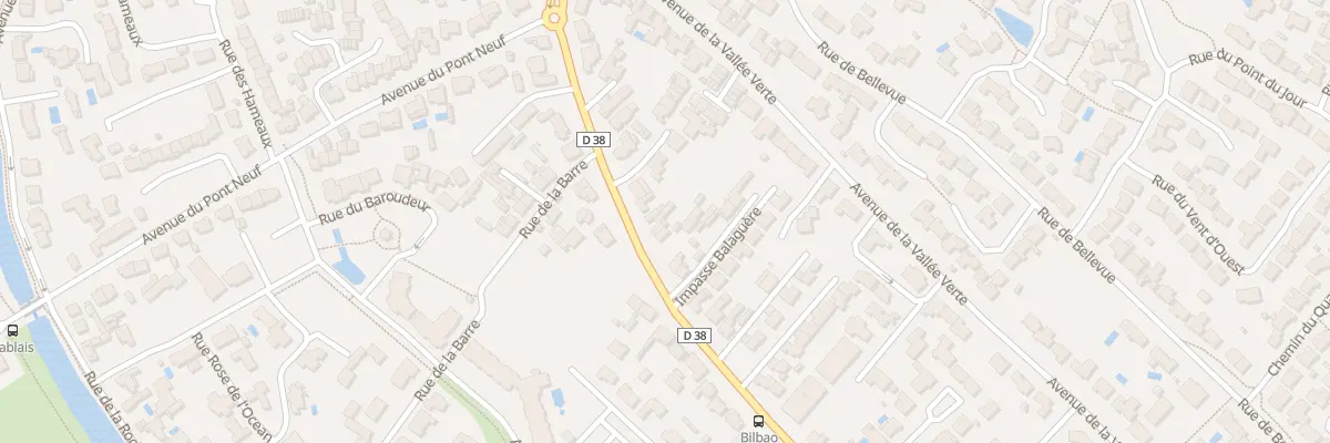 Plan du 25 Rte des Sables à Saint-Gilles-Croix-de-Vie