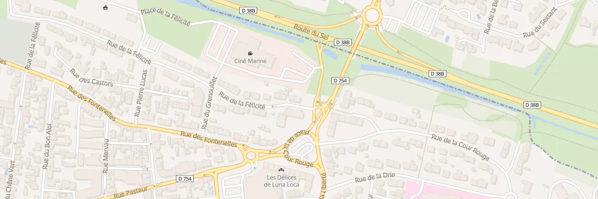 Plan du 57 Rue de la félicité à Saint-Gilles-Croix-de-Vie