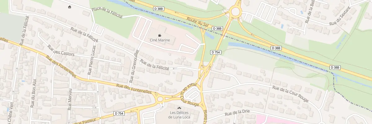 Plan du 55 Rue de la félicité à Saint-Gilles-Croix-de-Vie