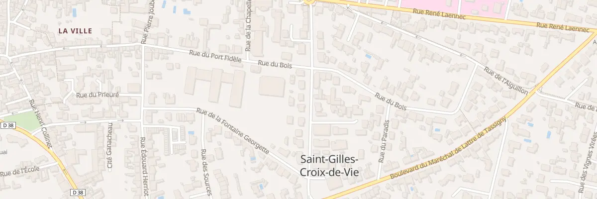Plan du 34 Av de la Liberté à Saint-Gilles-Croix-de-Vie