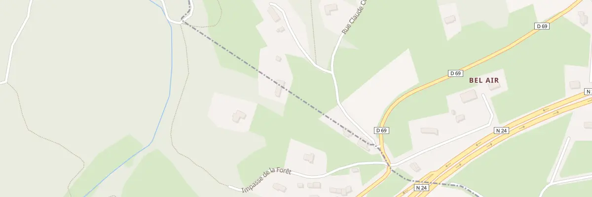 Plan du 115 Rue Claude Coutard à Dinard