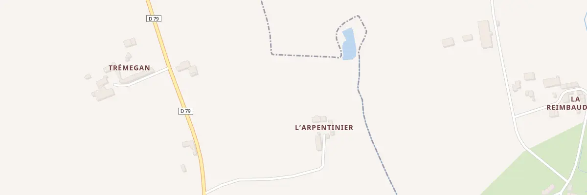 Plan du 5009 Arpentinier à Trévérien