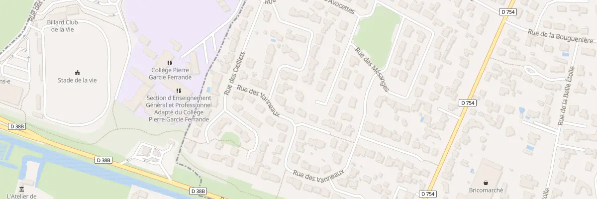 Plan du 14 Rue des fauvettes au Fenouiller