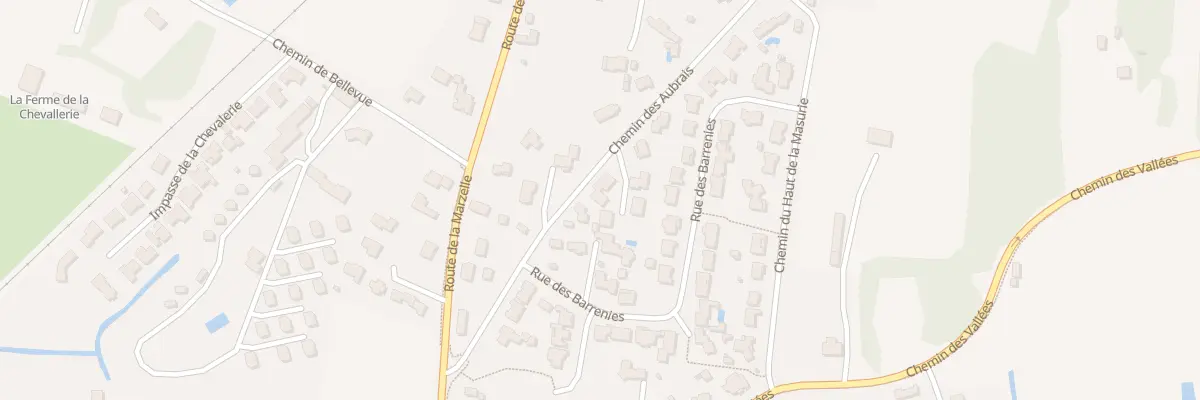 Plan du 14 Che des Aubrais à Saint-Hilaire-de-Riez