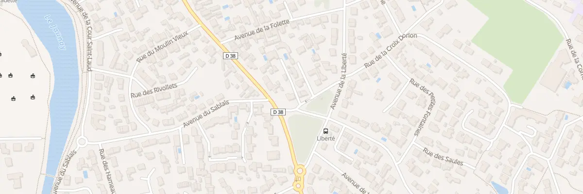Plan du 1 Rue de la croix d’orion à Saint-Gilles-Croix-de-Vie